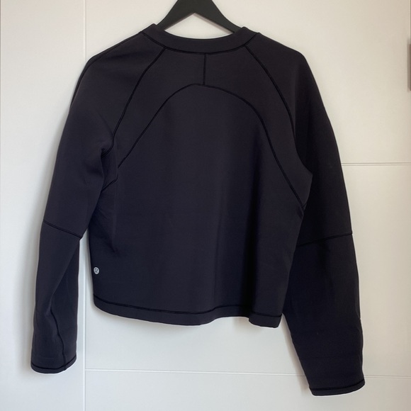 Lululemon Airwrap Crew Cropped Sweatshirt - Picture 2 of 4